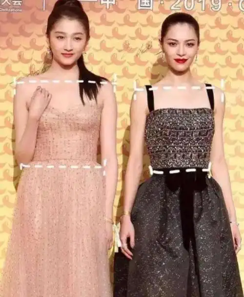 身高172cm,这本应是关晓彤展现良好身材比例的利器.