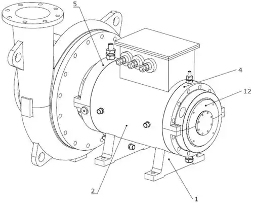 一种高速直驱离心鼓风机