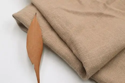 8支纯苎麻斜纹砂洗面料 中式服装裤子面料现货供应