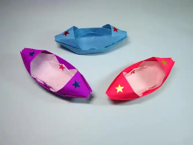手把手教你折纸小船,简单又漂亮乌篷船的折法