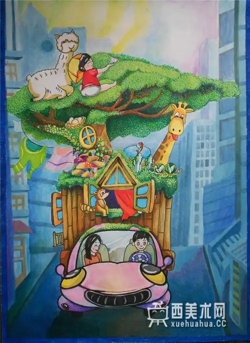 首页 儿童画 科幻画        所属分类 小学生科幻画 图片格式 jpg