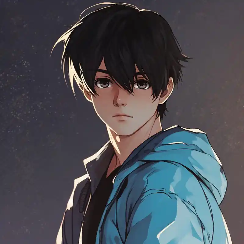 90冷酷帅气二次元男生头像98