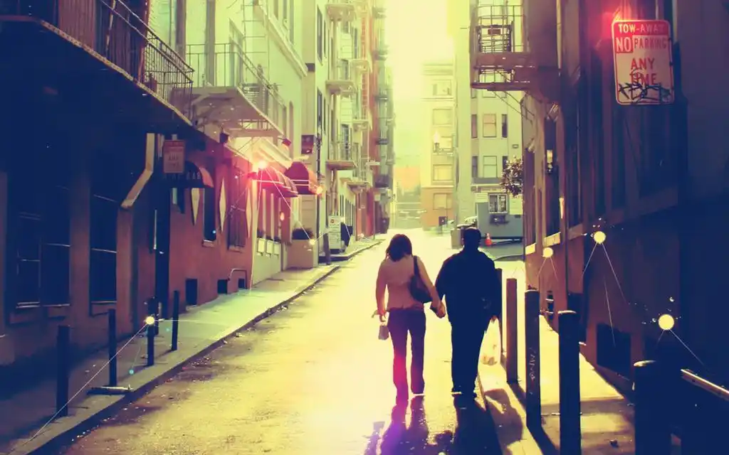 甜蜜情侣浪漫爱情电脑壁纸,高清图片,电脑桌面-壁纸族