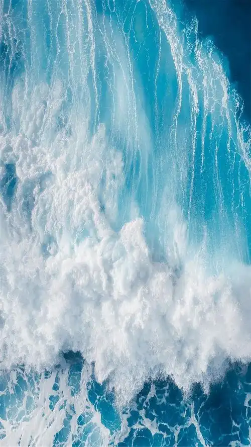 清凉浪花高清手机壁纸
