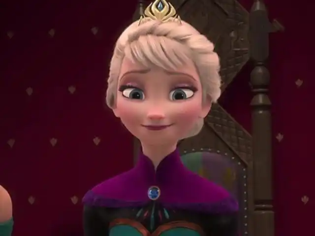 冰雪奇缘中艾莎的四种发型,第三种乖巧可爱,最后一种很少见