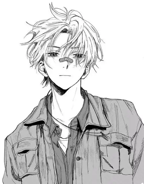 二次元新鲜事#插画师k笔下的帅哥作者:k(kousei_mz)