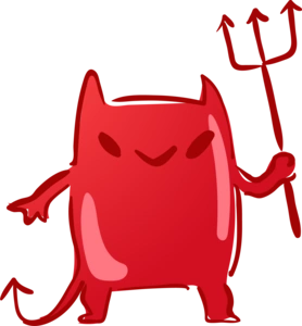 万圣节恶魔怪物卡通插画