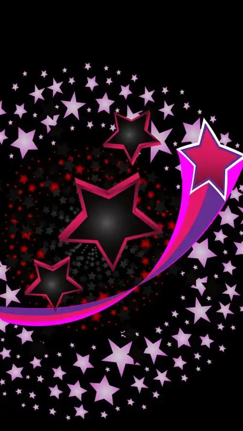 个性黑色主题炫彩iphone手机壁纸