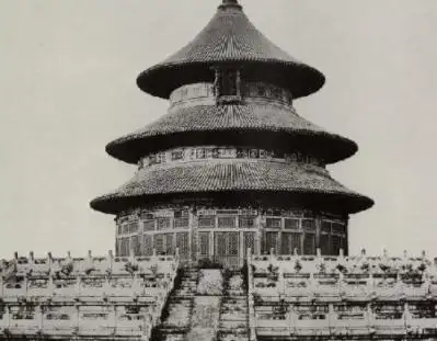 历史老照片:1860年的北京,那时候的圆明园还未被烧毁