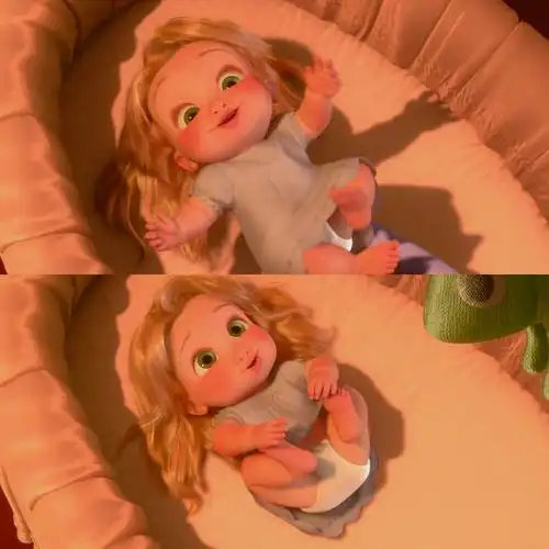 迪士尼长发公主图来源自微博