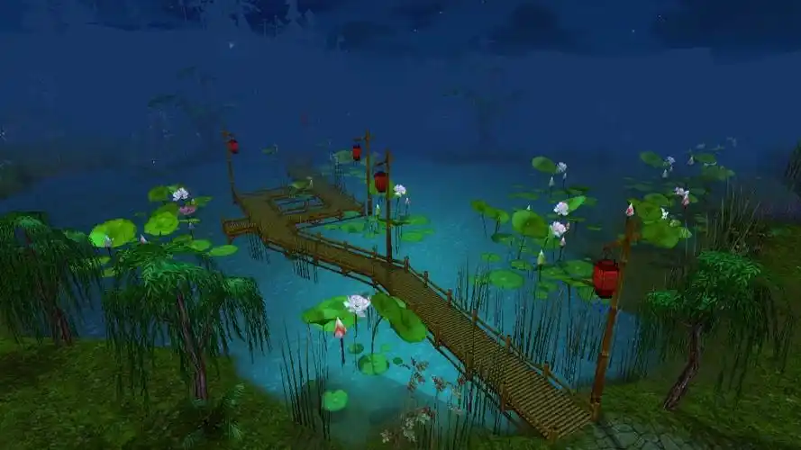 新天龙八部端游:天龙场景音乐系列-镜湖