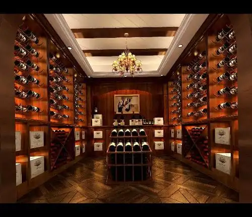 摩根丹丽全屋定制图片 中式风格酒窖效果图