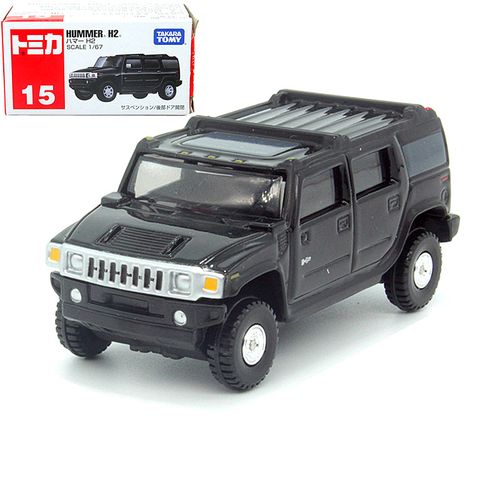 tomy多美卡tomica合金小汽车迷你玩具模型15号 悍马h2 吉普越野车