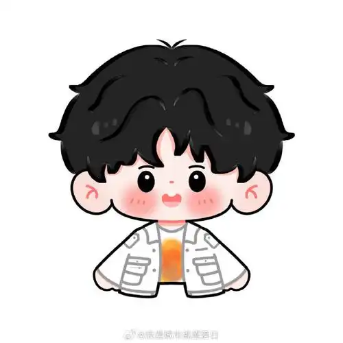 张杰超话#张杰未live开往1982演唱会#    q版豆豆眼小杰    星星永远