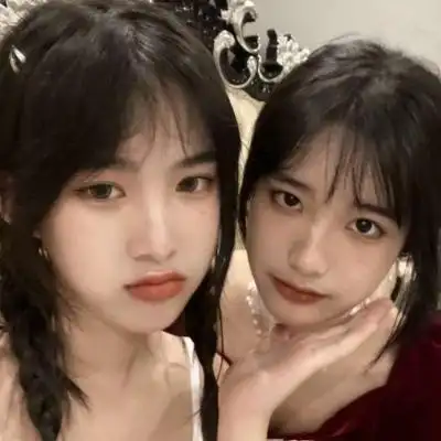 闺蜜头像真人二人高清双人闺蜜头像2人一对