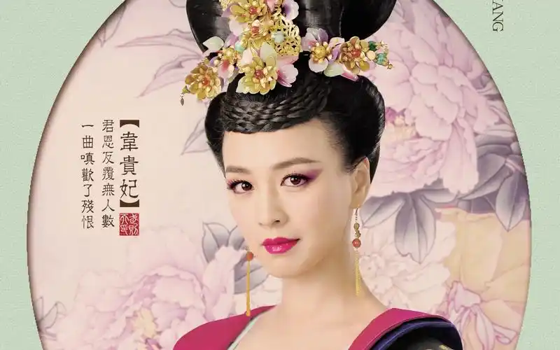 范冰冰武媚娘传奇人物角色古典造型海报高清桌面壁纸下载第一辑