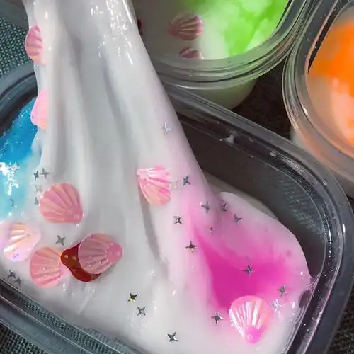 包邮diy起泡胶儿童玩具彩泥史莱姆水晶泥280毫升大盒起泡胶奶油胶