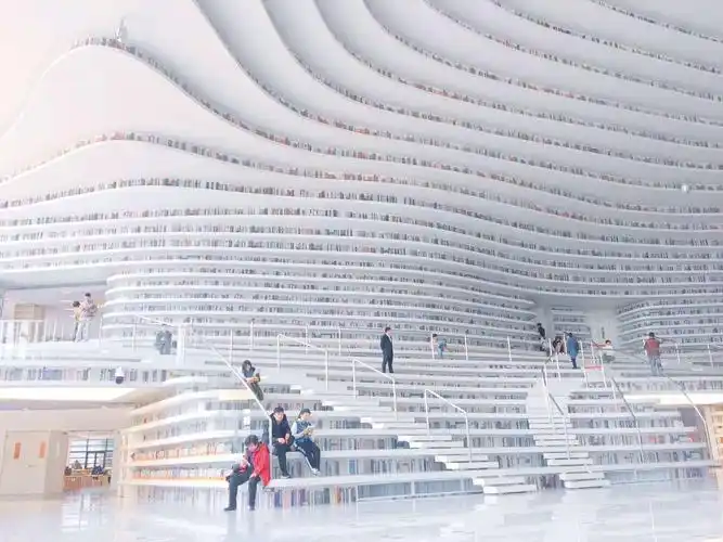 我大塘沽的网红图书馆,美呆了