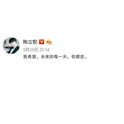 陈立农背景文字