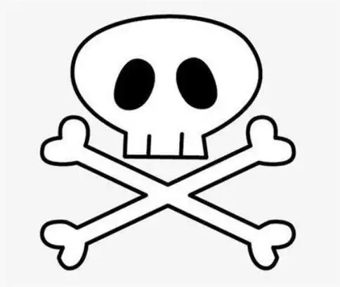 简笔画的画法万圣节骷髅头简笔画怎么画恐怖骷髅头