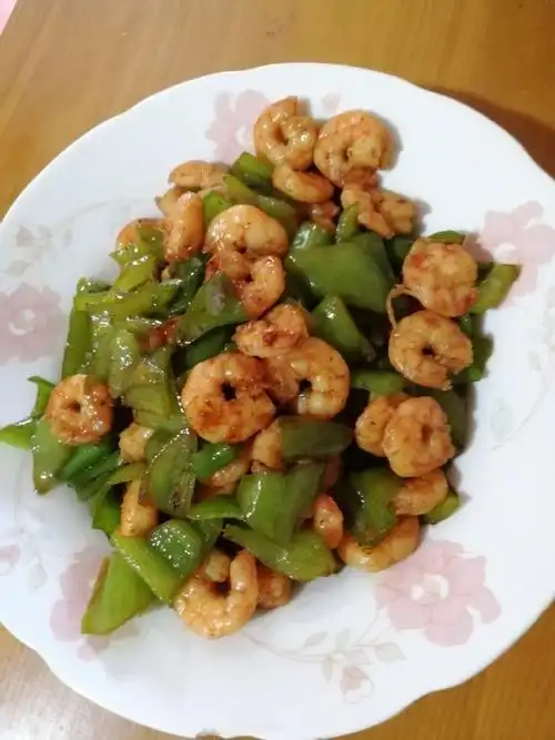 虾仁炒尖椒