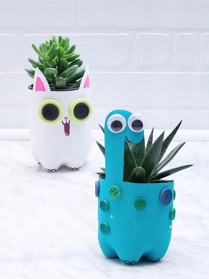 环保手工创意|动动小手保护地球91 塑料大约是一百年前人类才发明得