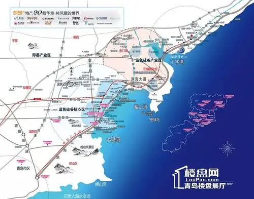 烟台,威海为骨干主力打造七区两城的丁字湾海上新城距离青岛约80公里