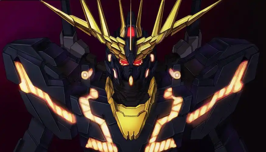 高达独角兽同人插画