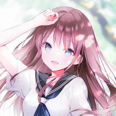 动漫女生头像呆萌可爱的萌妹子图片