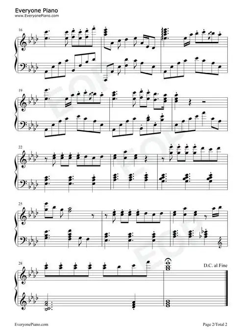 snowdin town钢琴谱-toby fox2