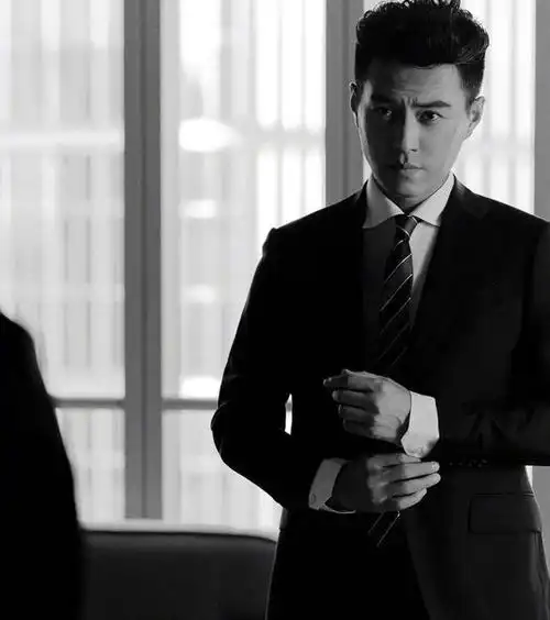 娱乐圈自带老干部气息丨靳东一身笔挺西装气质卓越