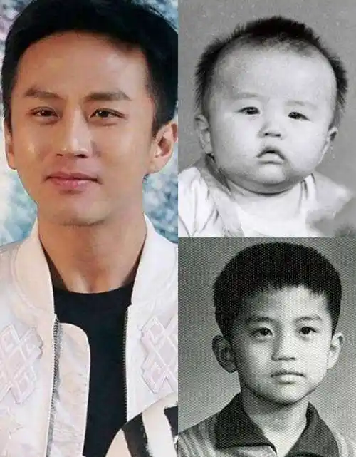原创明星童年长什么样迪丽热巴小林青霞好美看到邓超黄渤笑出声