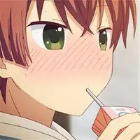 二次元粉色系头像男生