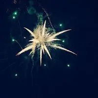 唯美烟花头像好看浪漫放烟花头像图片点击鼠标右键下载