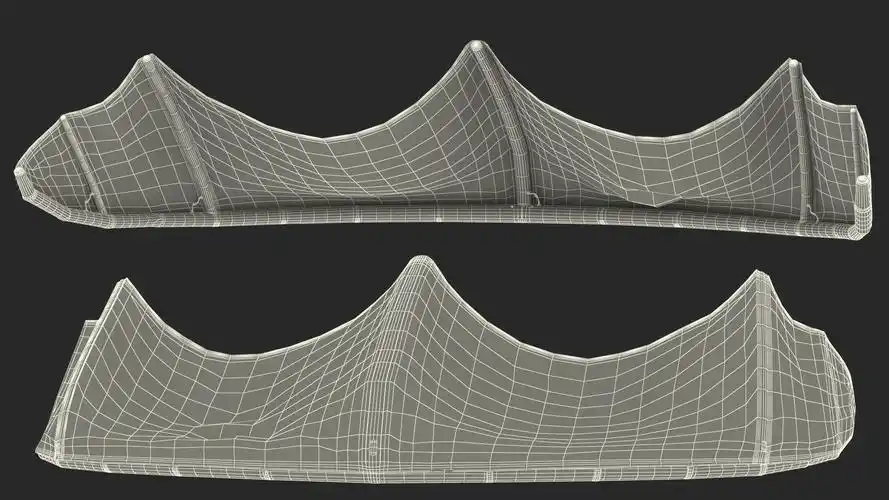 折叠风筝3d模型