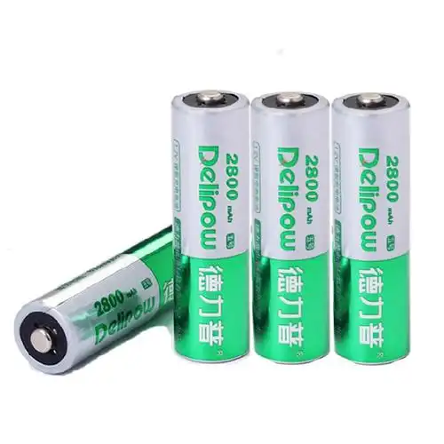 delipow 德力普 充电电池5号 5号充电电池4粒套装 2800毫安大容量