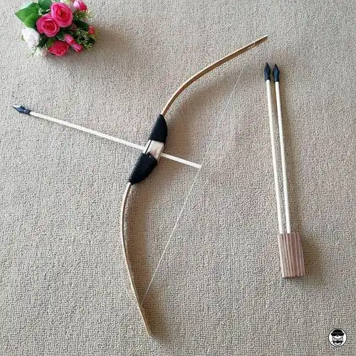 京选好物弓箭批发木制手工磨削户外射击模型软胶头无杀伤力箭头箭头