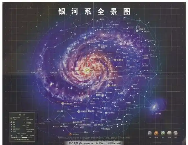 银河系全景图_银河系全景图在线-万县网