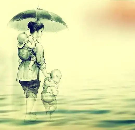 我们都知道,中国传统的家庭模式就是"男主外,女主内",所以母亲陪伴