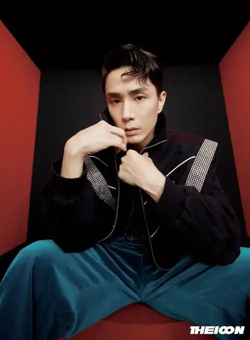 李承铉theicon封面##李承铉狼尾湿发大片