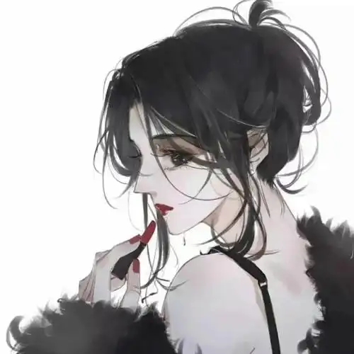 霸气侧漏女生头像所谓高冷女神