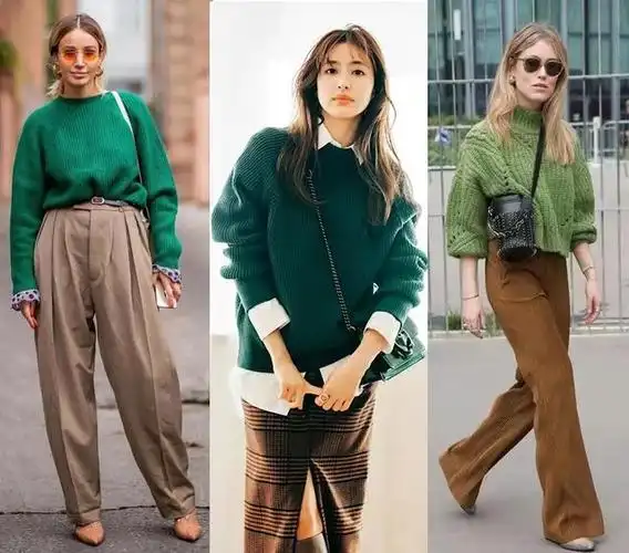 越看越爱,"绿色"这样搭配也太惊艳了,穿搭高手都叹服!