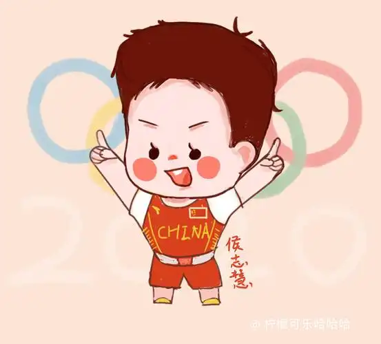 东京奥运会运动员q版插画|插画|创作习作|欧几里阳 - 原创作品 - 站酷