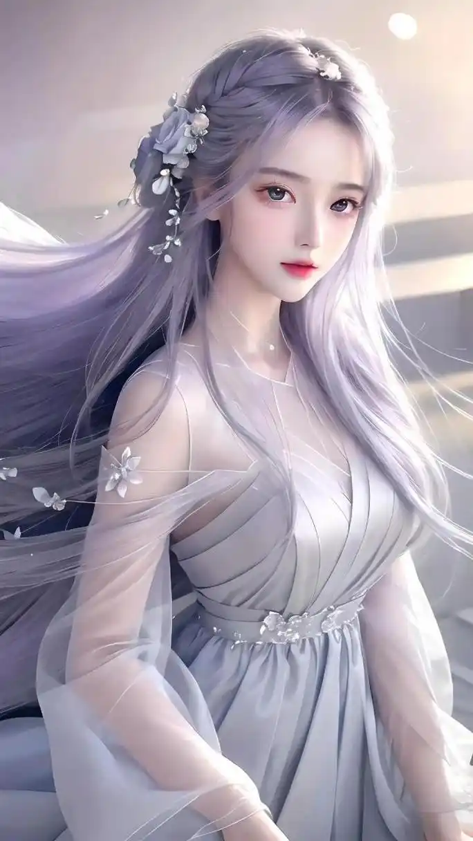 二次元古风美女二次元动漫,二次元少女,可爱到爆炸的小仙女.