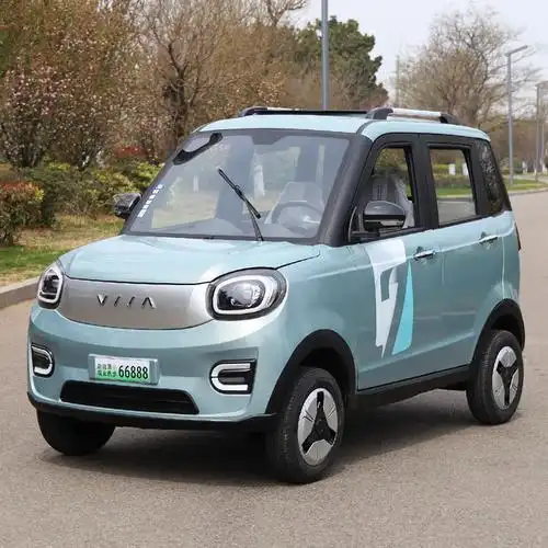 电动四轮车电车家用新能源电动汽车成人女士代步车油电两用电瓶车