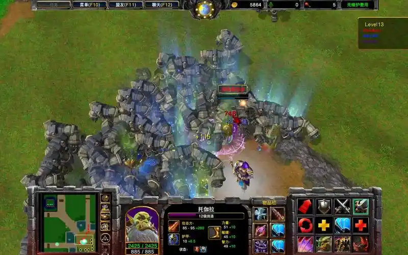 魔兽争霸3war3完全重制版rpg防守地图守护雅典娜