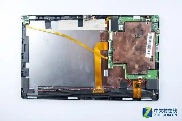 将电池取出后内部空出了很大的空间评价一款平板电脑内部做工如何,走