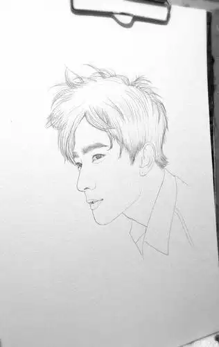 简笔画漫画杨洋教程