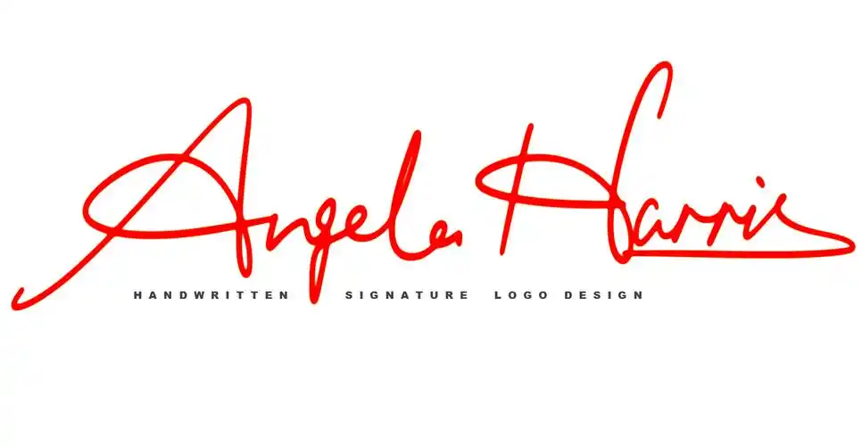 英文签名丨signature logo丨英文手写标志设计|平面|字体/字形|字酷