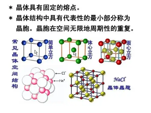 高三化学总复习之晶体答案ppt